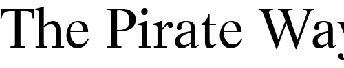 Font : Life-LT-Roman Custom Text : The Pirate Way Test your own text here Click to download or to view this font on a tshirt that can be custom printed in Bali
