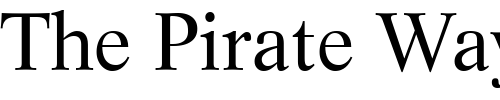 Font : LifeRoman Custom Text : The Pirate Way Test your own text here Click to download or to view this font on a tshirt that can be custom printed in Bali