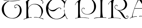 Font : LightUnciale Custom Text : The Pirate Way Test your own text here Click to download or to view this font on a tshirt that can be custom printed in Bali