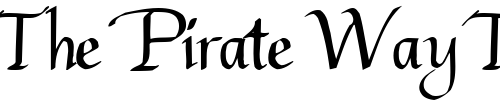 Font : LightWave114-Regular Custom Text : The Pirate Way Test your own text here Click to download or to view this font on a tshirt that can be custom printed in Bali