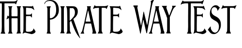 Font : Lightfoot-Narrow-Extra-condensed-Regular Custom Text : The Pirate Way Test your own text here Click to download or to view this font on a tshirt that can be custom printed in Bali
