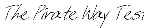 Font : LiliputItalic Custom Text : The Pirate Way Test your own text here Click to download or to view this font on a tshirt that can be custom printed in Bali