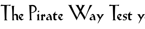 Font : Lilith-Heavy-Regular Custom Text : The Pirate Way Test your own text here Click to download or to view this font on a tshirt that can be custom printed in Bali