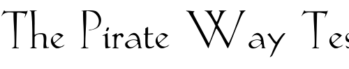 Font : Lilith-Light Custom Text : The Pirate Way Test your own text here Click to download or to view this font on a tshirt that can be custom printed in Bali
