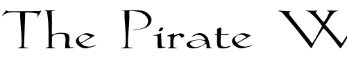 Font : Lilith-Light-Ex Custom Text : The Pirate Way Test your own text here Click to download or to view this font on a tshirt that can be custom printed in Bali