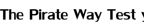 Font : LilyUPC Custom Text : The Pirate Way Test your own text here Click to download or to view this font on a tshirt that can be custom printed in Bali