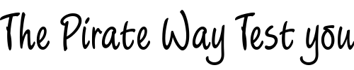 Font : LimehouseScriptPlain Custom Text : The Pirate Way Test your own text here Click to download or to view this font on a tshirt that can be custom printed in Bali