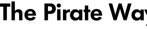 Font : Limerick-DemiBold Custom Text : The Pirate Way Test your own text here Click to download or to view this font on a tshirt that can be custom printed in Bali