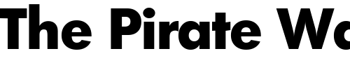Font : Limerick-ExtraBold Custom Text : The Pirate Way Test your own text here Click to download or to view this font on a tshirt that can be custom printed in Bali