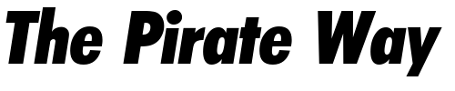 Font : Limerick-ExtraBoldCondIta Custom Text : The Pirate Way Test your own text here Click to download or to view this font on a tshirt that can be custom printed in Bali