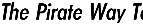 Font : Limerick-MediumCondIta Custom Text : The Pirate Way Test your own text here Click to download or to view this font on a tshirt that can be custom printed in Bali