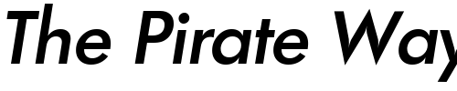Font : Limerick-MediumIta Custom Text : The Pirate Way Test your own text here Click to download or to view this font on a tshirt that can be custom printed in Bali