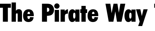 Font : LimerickCond-Serial-ExtraBold-Regular Custom Text : The Pirate Way Test your own text here Click to download or to view this font on a tshirt that can be custom printed in Bali