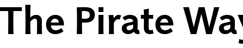 Font : Linotype-Projekt-Bold Custom Text : The Pirate Way Test your own text here Click to download or to view this font on a tshirt that can be custom printed in Bali