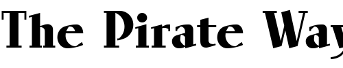Font : Linotype-Rowena-Black Custom Text : The Pirate Way Test your own text here Click to download or to view this font on a tshirt that can be custom printed in Bali