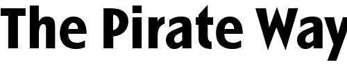 Font : Linotype-Spitz-Bold Custom Text : The Pirate Way Test your own text here Click to download or to view this font on a tshirt that can be custom printed in Bali