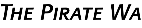 Font : LinotypeFinneganSC-MediumIt Custom Text : The Pirate Way Test your own text here Click to download or to view this font on a tshirt that can be custom printed in Bali