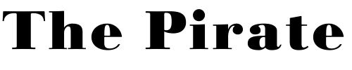 Font : LinotypeGianotten-Black Custom Text : The Pirate Way Test your own text here Click to download or to view this font on a tshirt that can be custom printed in Bali