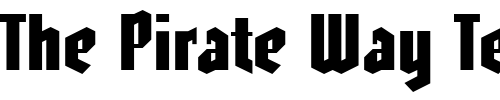 Font : LinotypeGotharda Custom Text : The Pirate Way Test your own text here Click to download or to view this font on a tshirt that can be custom printed in Bali