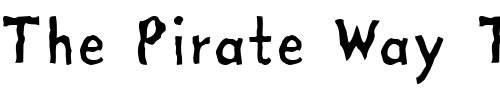 Font : LinotypeMega-In Custom Text : The Pirate Way Test your own text here Click to download or to view this font on a tshirt that can be custom printed in Bali