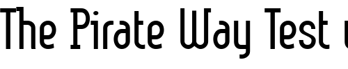 Font : LinotypeMethod-Light Custom Text : The Pirate Way Test your own text here Click to download or to view this font on a tshirt that can be custom printed in Bali