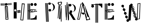 Font : LinotypePartyTimeDrunk Custom Text : The Pirate Way Test your own text here Click to download or to view this font on a tshirt that can be custom printed in Bali