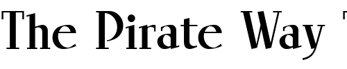 Font : LinotypeRowena-Heavy Custom Text : The Pirate Way Test your own text here Click to download or to view this font on a tshirt that can be custom printed in Bali