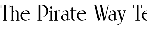 Font : LinotypeRowena-Medium Custom Text : The Pirate Way Test your own text here Click to download or to view this font on a tshirt that can be custom printed in Bali