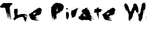 Font : LinotypeSeven Custom Text : The Pirate Way Test your own text here Click to download or to view this font on a tshirt that can be custom printed in Bali