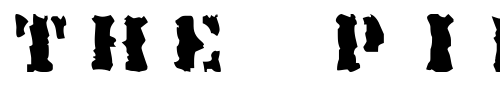 Font : LinotypeSjablony Custom Text : The Pirate Way Test your own text here Click to download or to view this font on a tshirt that can be custom printed in Bali