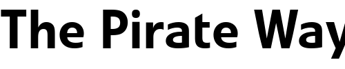 Font : LinotypeVeto-Medium Custom Text : The Pirate Way Test your own text here Click to download or to view this font on a tshirt that can be custom printed in Bali
