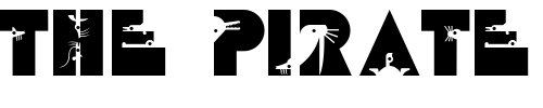 Font : LinotypeZootype-Water Custom Text : The Pirate Way Test your own text here Click to download or to view this font on a tshirt that can be custom printed in Bali