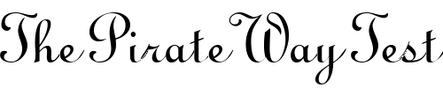Font : LinusDB-Normal Custom Text : The Pirate Way Test your own text here Click to download or to view this font on a tshirt that can be custom printed in Bali