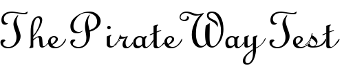 Font : LinusScript Custom Text : The Pirate Way Test your own text here Click to download or to view this font on a tshirt that can be custom printed in Bali