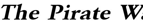 Font : LionelBeckerExtended-Bold-Italic Custom Text : The Pirate Way Test your own text here Click to download or to view this font on a tshirt that can be custom printed in Bali
