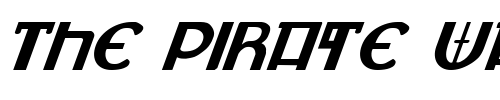 Font : Lionheart-Italic Custom Text : The Pirate Way Test your own text here Click to download or to view this font on a tshirt that can be custom printed in Bali