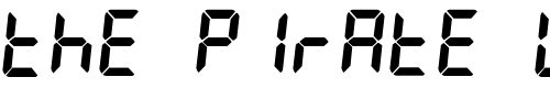 Font : LiquidCrystal Custom Text : The Pirate Way Test your own text here Click to download or to view this font on a tshirt that can be custom printed in Bali