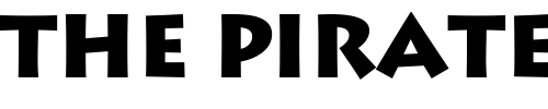 Font : Literat-Black-DB Custom Text : The Pirate Way Test your own text here Click to download or to view this font on a tshirt that can be custom printed in Bali