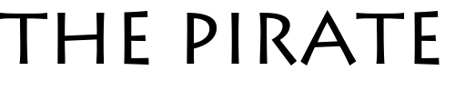 Font : LiteratDB-Normal Custom Text : The Pirate Way Test your own text here Click to download or to view this font on a tshirt that can be custom printed in Bali