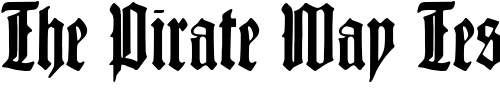 Font : Liturgisch Custom Text : The Pirate Way Test your own text here Click to download or to view this font on a tshirt that can be custom printed in Bali