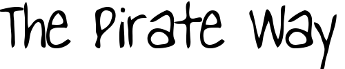 Font : Lizard-Regular Custom Text : The Pirate Way Test your own text here Click to download or to view this font on a tshirt that can be custom printed in Bali