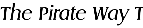 Font : Llewelyn-SF-Italic Custom Text : The Pirate Way Test your own text here Click to download or to view this font on a tshirt that can be custom printed in Bali