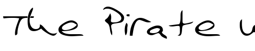 Font : LloydsHand-Regular Custom Text : The Pirate Way Test your own text here Click to download or to view this font on a tshirt that can be custom printed in Bali
