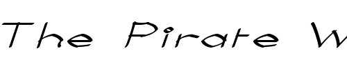Font : Llynfyrch-Fwyrrdynn Custom Text : The Pirate Way Test your own text here Click to download or to view this font on a tshirt that can be custom printed in Bali