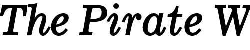 Font : LockupSSK-Bold-Italic Custom Text : The Pirate Way Test your own text here Click to download or to view this font on a tshirt that can be custom printed in Bali