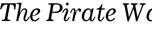 Font : LockupSSK-Italic Custom Text : The Pirate Way Test your own text here Click to download or to view this font on a tshirt that can be custom printed in Bali