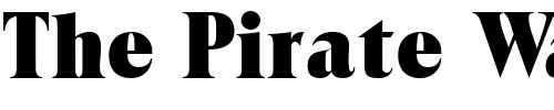 Font : LocuraDisplaySSK Custom Text : The Pirate Way Test your own text here Click to download or to view this font on a tshirt that can be custom printed in Bali