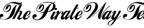 Font : Loki-Cola Custom Text : The Pirate Way Test your own text here Click to download or to view this font on a tshirt that can be custom printed in Bali