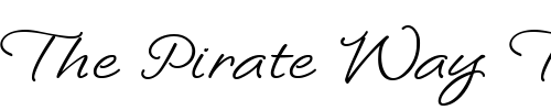 Font : LoosieScript Custom Text : The Pirate Way Test your own text here Click to download or to view this font on a tshirt that can be custom printed in Bali