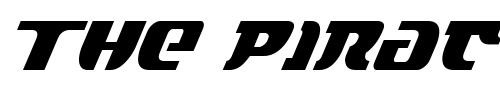 Font : Lord-of-the-Sith-Cond-Italic Custom Text : The Pirate Way Test your own text here Click to download or to view this font on a tshirt that can be custom printed in Bali